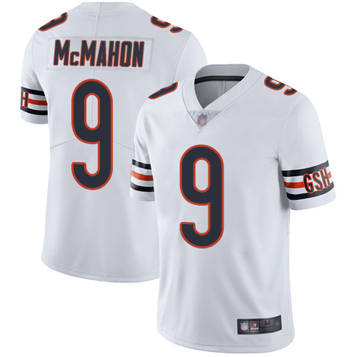 Chicago Bears Limited White Men Jim McMahon Road Jersey NFL Football #9 Vapor Untouchable
